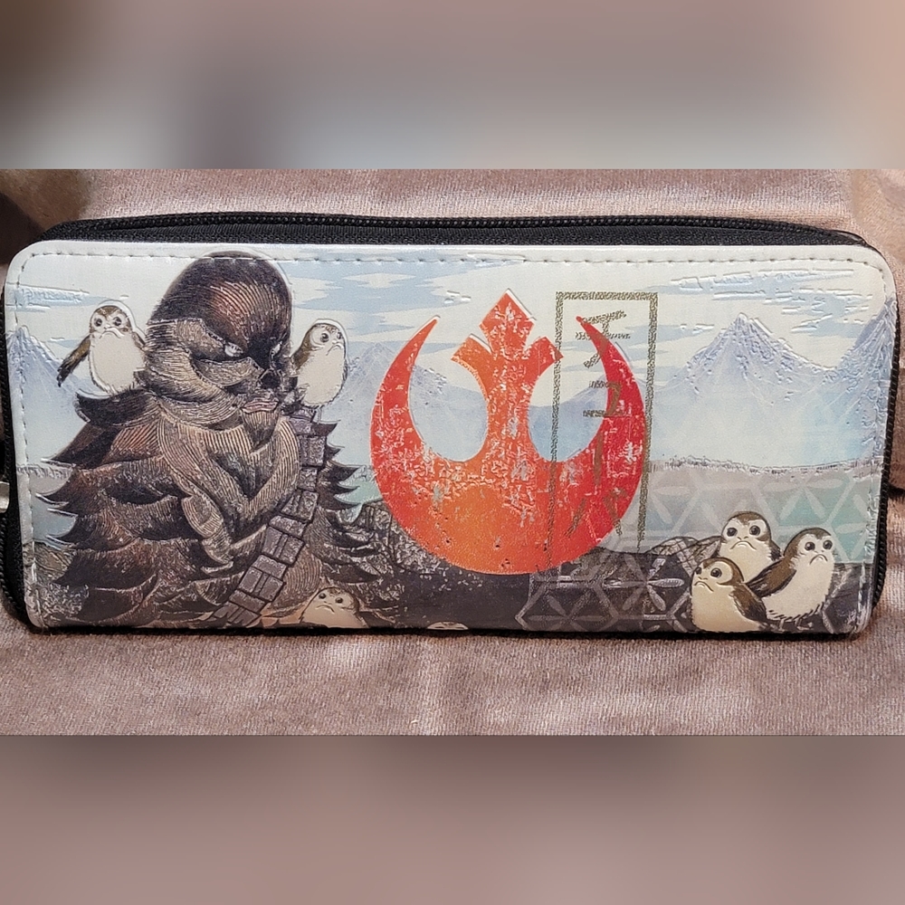 Star Wars Resistance Wallet, Chewbacca/Porgs